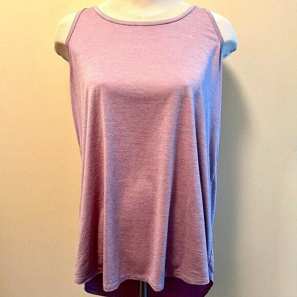 2X Heather Strappy Back Workout Athleisure Top Hyba - Picture 1 of 6